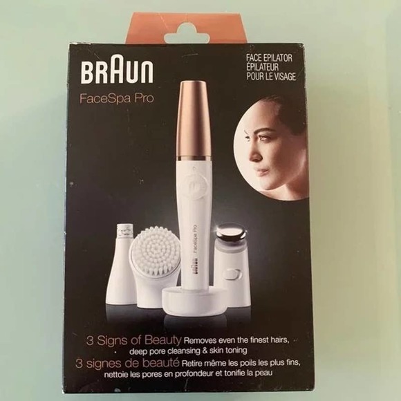 Braun Face Epilator Facespa Pro 911, Facial Hair Removal for Women- OPEN BOX! - Picture 2 of 10